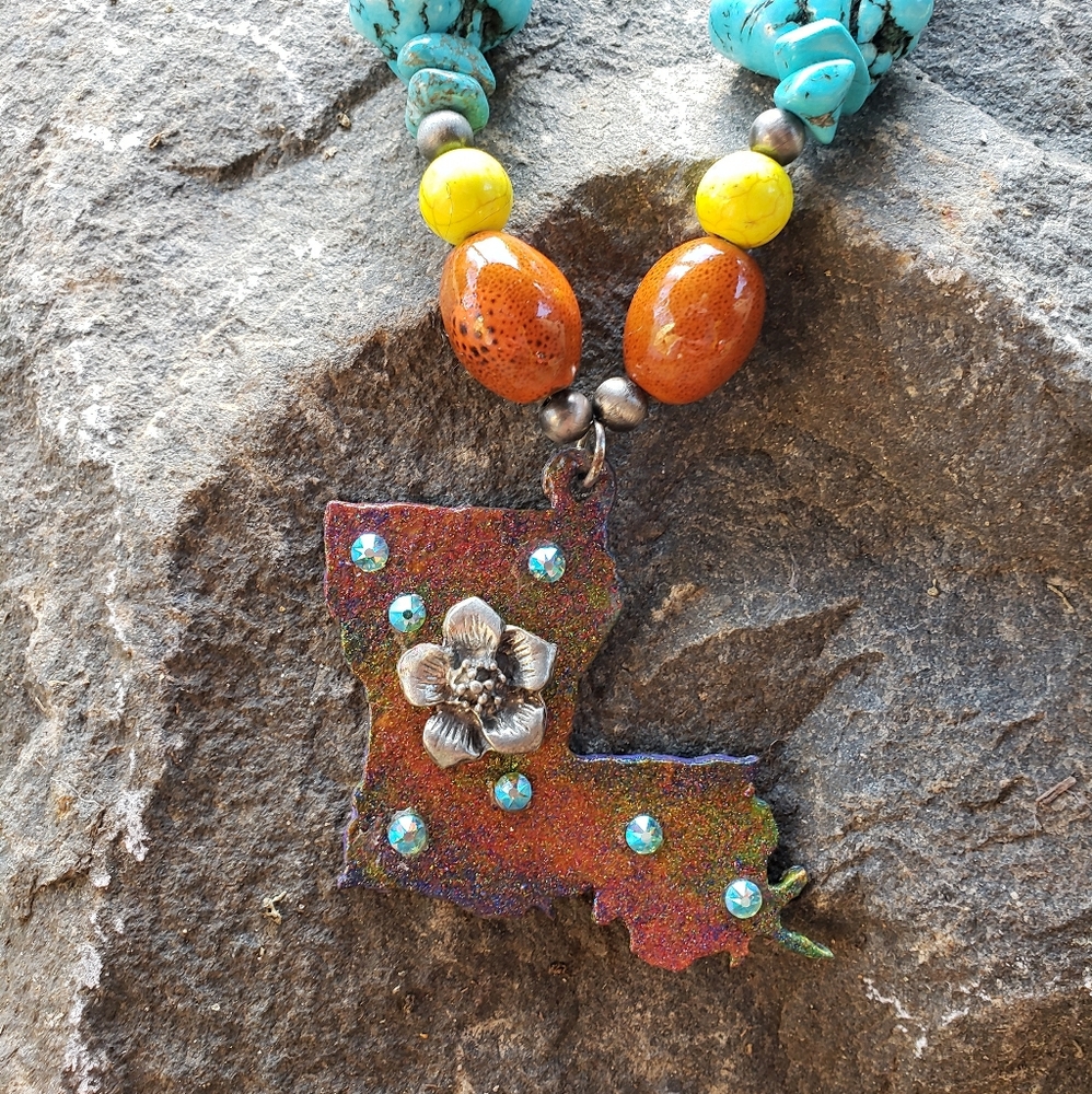 MyMareMule boho western necklace and bracelet